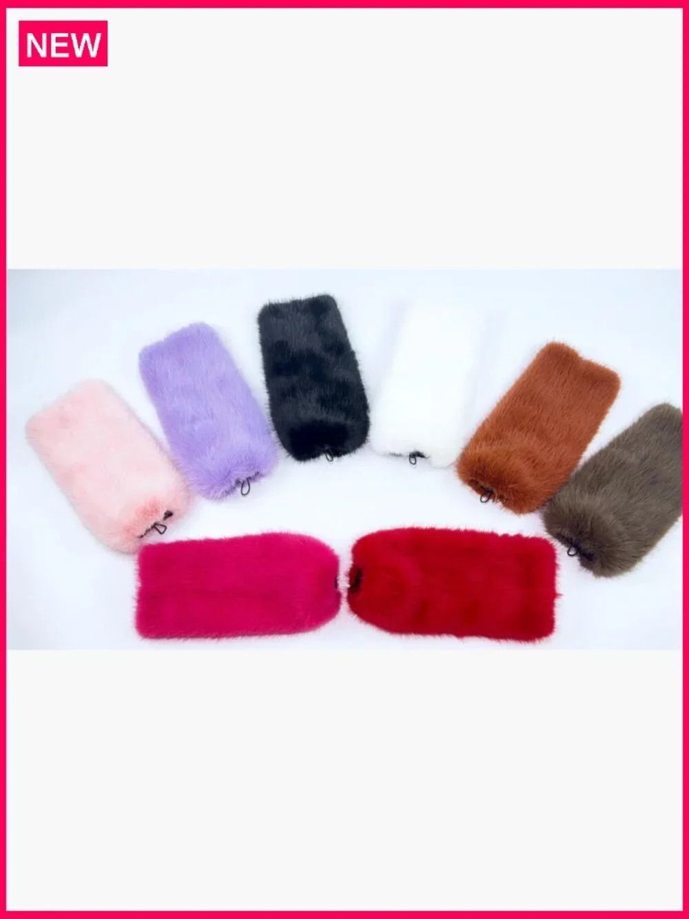 Furry Leg Warmers Faux Fur Fluffy Boot Covers Satin Lining Winter Festival